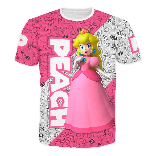 Camiseta Super Mario Bros Y Amigos Adultos Y Niños