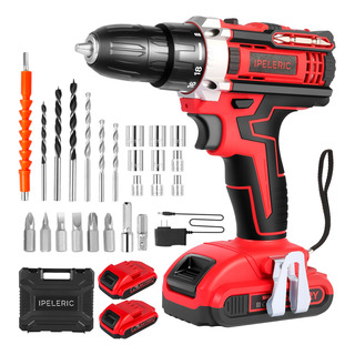 Kit Desatornillardor Electrico Taladro Inalámbrico 2 Batería Kit Desatornillardor Electrico Taladro Inalámbrico 2 Batería