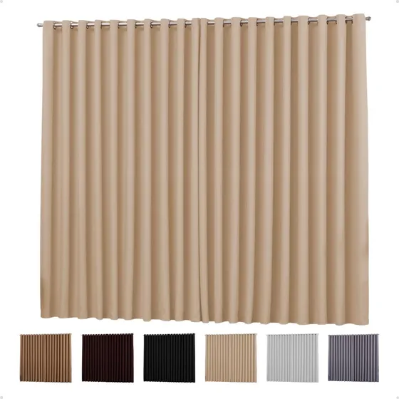 Cortina Blackout Em Tecido 2,80x2,30 Corta Luz Quarto Sala
