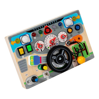 Volante De Madeira Brinquedo Atividade Sensorial Placa Volante De Madeira Brinquedo Atividade Sensorial Placa