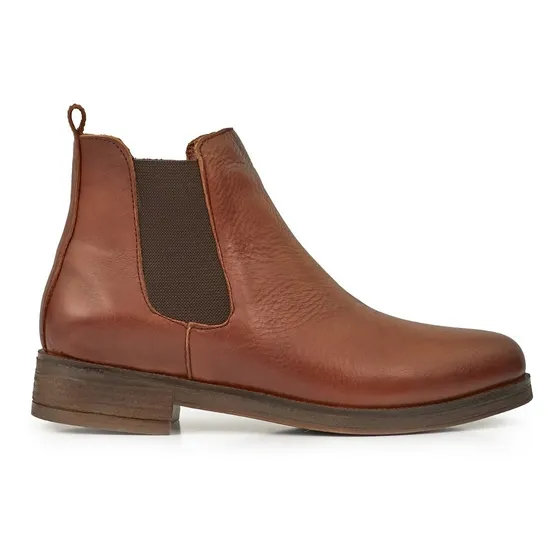 Bota Mujer Cuero Botinetas Zapato Borcego Chelsea - Briganti