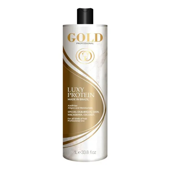 Escova Progressiva Organica Sem Formol Gold Luxy Protein 1 L