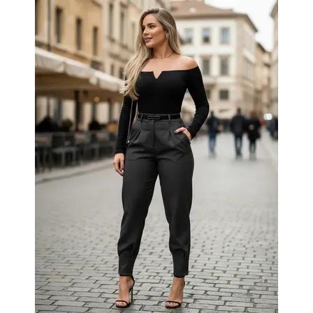 Calça Alfaiataria Feminina Skinny Casual Social Trabalho