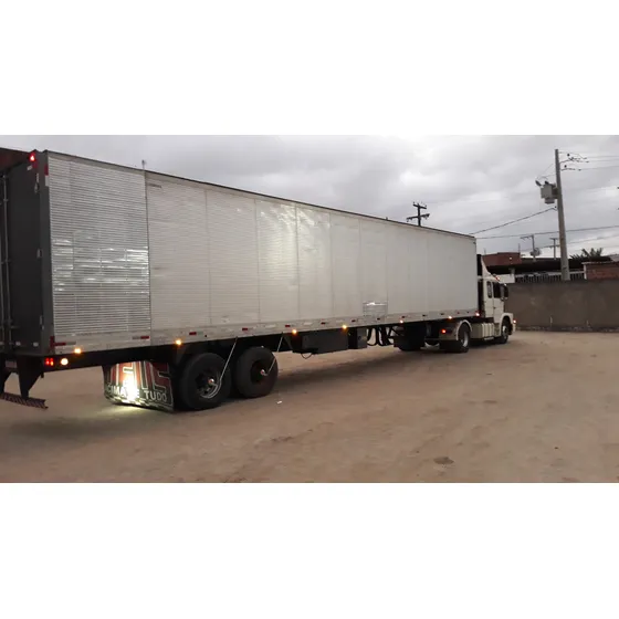 Carreta 30 Pallet 104 Metros Cúbicos Dois Eixos Assoalho Fer