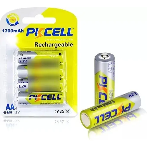 Pilas Recargables Aa, Baterias Recargables Doble A Triple A