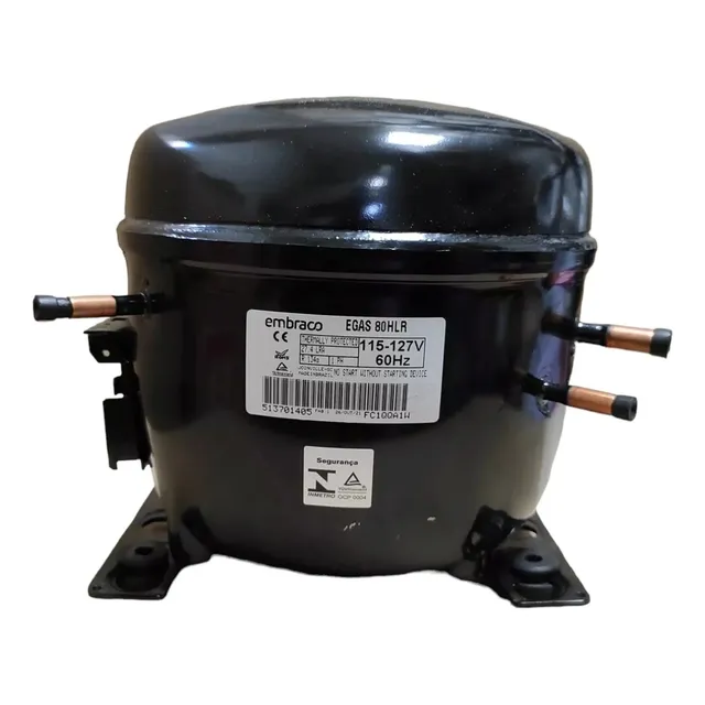 Compressor Embraco 1/4+ R-134 110v Ffi8,5hak Egas80hlr