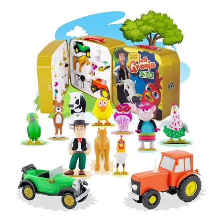 A Fazenda Do Zenon - Caixa Com 12 Figuras De Ação.