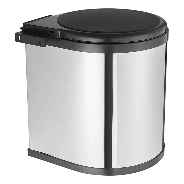 Basurero Colgante Acero Inoxidable 14l