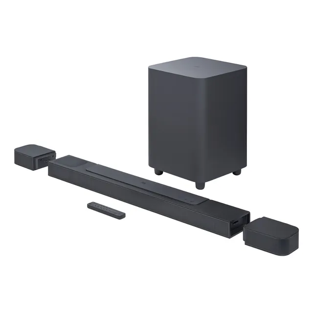Barra de sonido Jbl bar 800 bluetooth wifi 720w color negro
