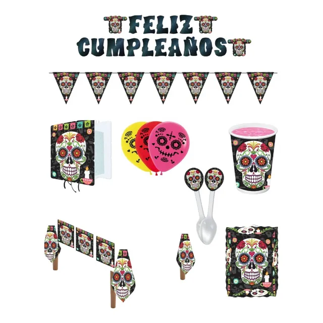 Kit Decoración Piñata Fiesta Infantil Temática Katrina