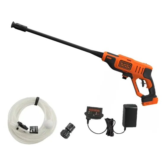 Hidrolavadora eléctrica Black+Decker Hogar BCPC20D1 naranja con 24.821bar de presión máxima 220V - 50Hz