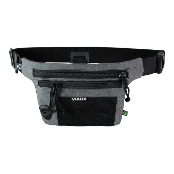 Bolsa Invisivel Pochete Viagem Doleira Vullix Evolution Mini Cor Cinza