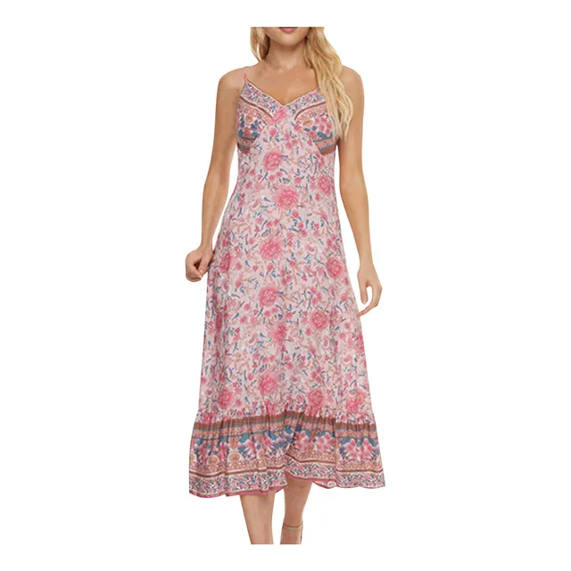 Vestido Nuevo Verano Para Mujer 2022 Traje Supersuave Floral