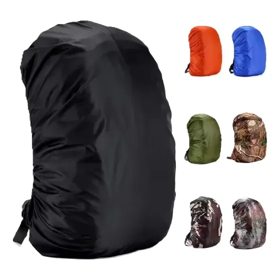 Forro Cobertor Impermeable Morral Bulto Negro Moto