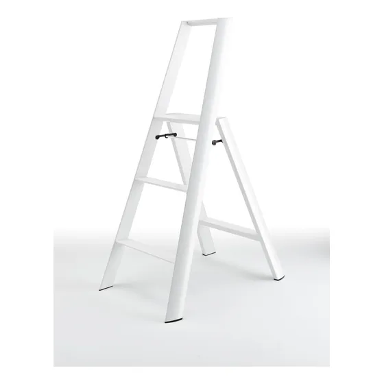 Escaleras, Escalera Lucano, 3 Escalones, Color Blanco
