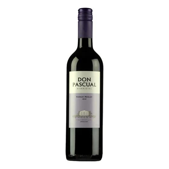 Vino Uruguayo Don Pascual Bi Tannat Merlot 750ml