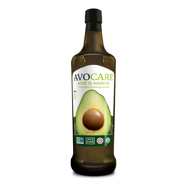Aceite De Aguacate Extra Virgen 1 Lt 100% Natural Organico