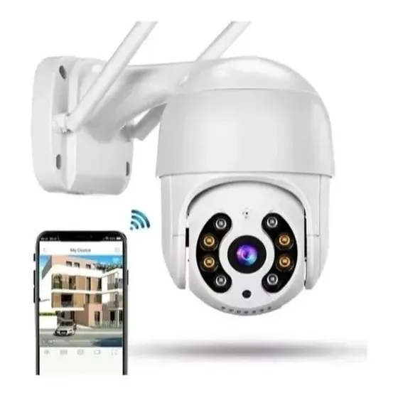 Camera Ip Giratoria Speed Dome Wifi Full Hd 1080p Sunchan