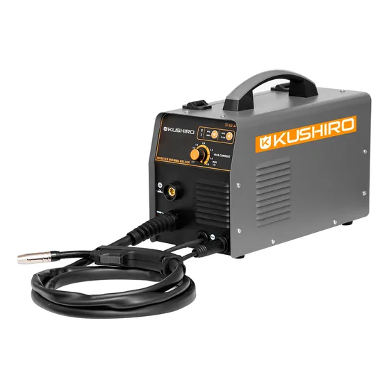Soldadora Inverter Combinada Mig Mma Flux 140a Kushiro Color Negro