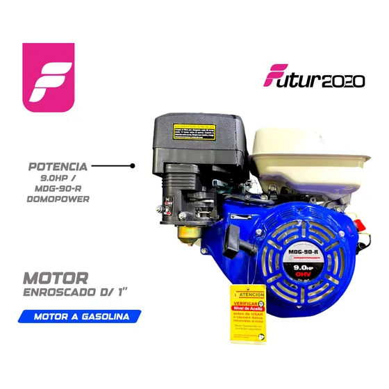 Motor A Gasolina 9.0hp / Estacionario Domopower