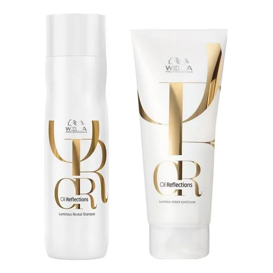 Pack Wella Oil Reflections Brillo Shampoo Y Acondicionador