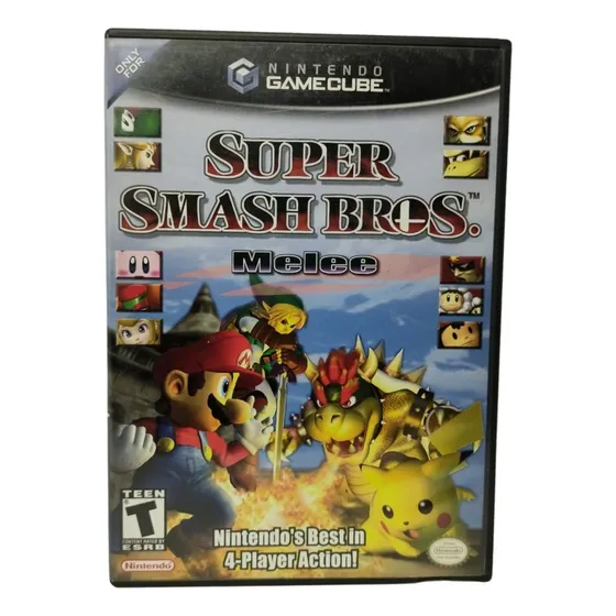 Super Smash Bros Melee Original Nintendo Game Cube 