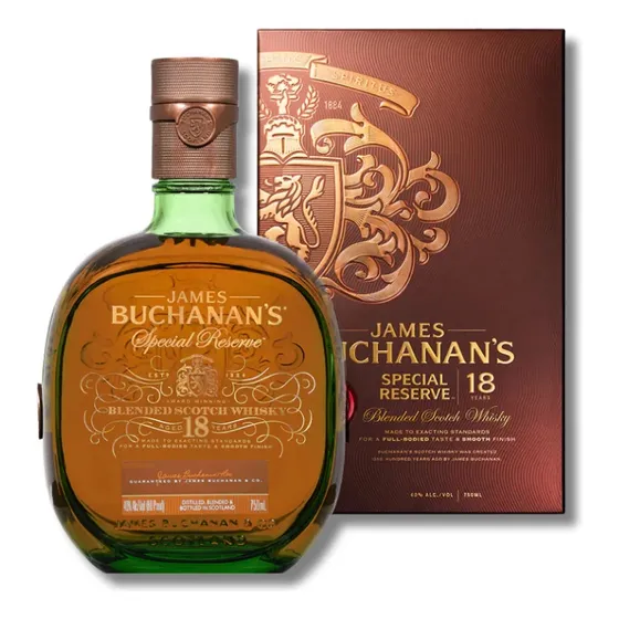 Buchanan's James Whisky Blended Scotch 750ml Botella