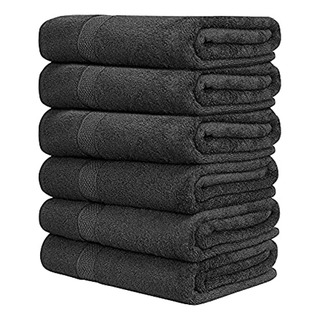 Toallas De Baño De Hotel Y Spa 100% Algodón, Juego De 6 - 24 Toallas De Baño De Hotel Y Spa 100% Algodón, Juego De 6 - 24