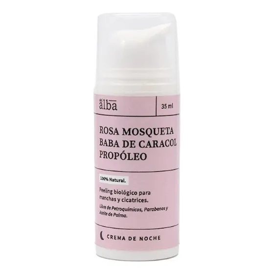 Crema Facial Caracol Propoleo Rosa Mosqueta Apicola Del Alba Momento De Aplicación Noche Tipo De Piel Todo Tipo De Piel