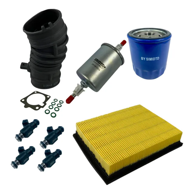 Inyectores Negros, Manguera, Filtros Chevy Mpfi 1.6l 08-12