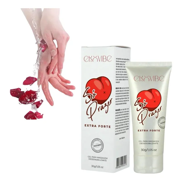 Anestésico Extra Forte Para Ânus - Só Prazer! 30grs