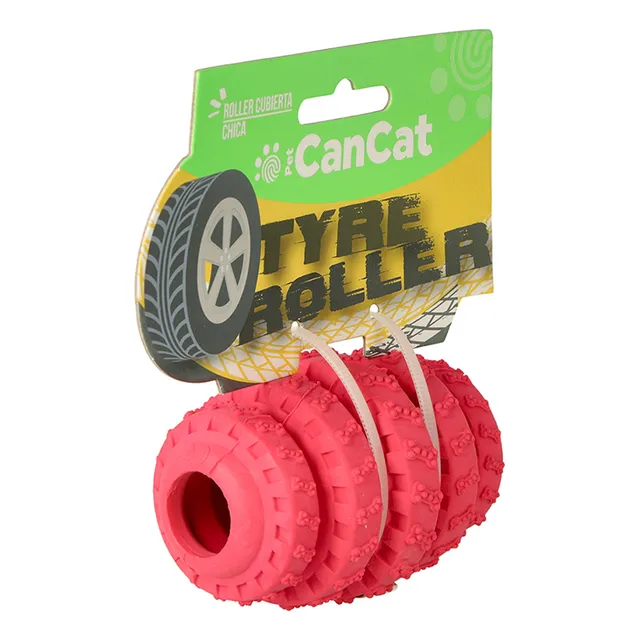 Juguete Roller Anti Stress Cubierta Chica Cancat Perro K9