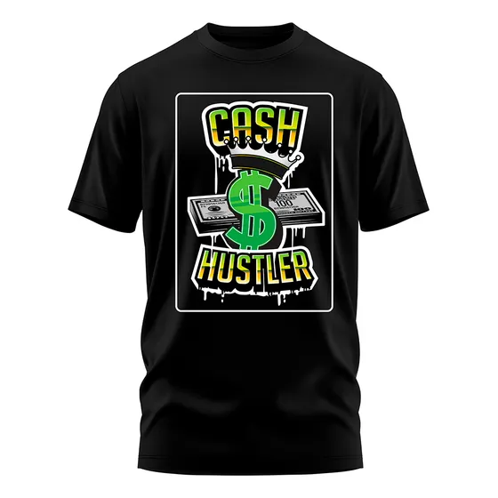Playera 100% Algodon Cash Hustler Diner
