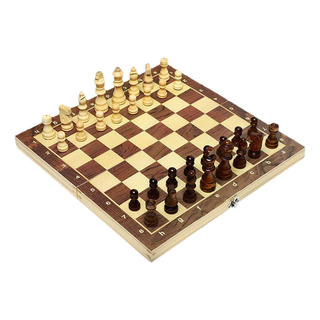 Juego De Ajedrez De Madera Magnético Plegable 34cm Juguetes Juego De Ajedrez De Madera Magnético Plegable 34cm Juguetes