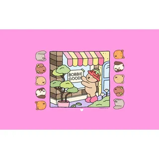 Caderno De Colorir Bobbie Goods 50 Folhas 20x15cm Caderno De Colorir Bobbie Goods 50 Folhas 20x15cm