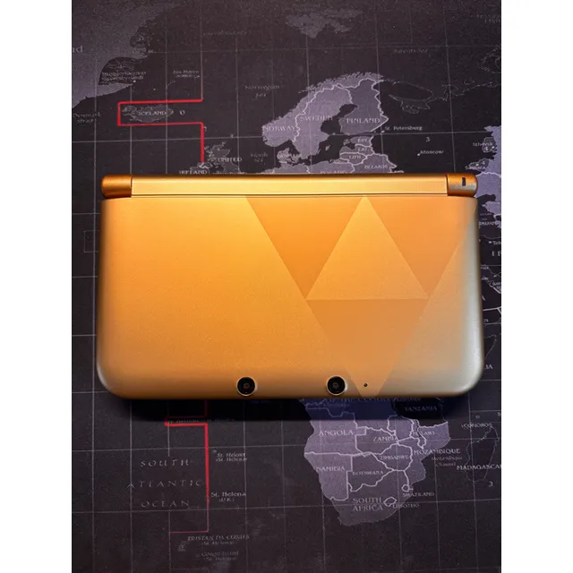 Nintendo 3ds Xl A Link Between Worlds Como Nueva! Dorado