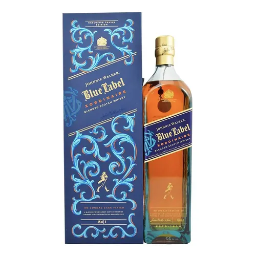 Johnnie Blue Label Alfred Dunhillダンヒルコラボ Whisky Johnnie Walker Blue Label Alfred Dunhill 750ml | MercadoLivre
