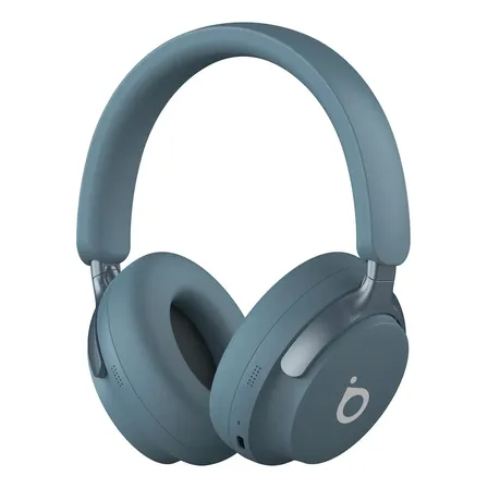 Headphone Bluetooth 5.4 Com Anc+enc 40h Bateria Basike Fone Headset Bluetooth Com Microfone Hi-fi Estéreo Azul