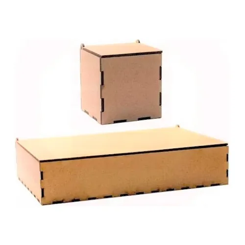 Caja Rectangular Y Caja Pequeña