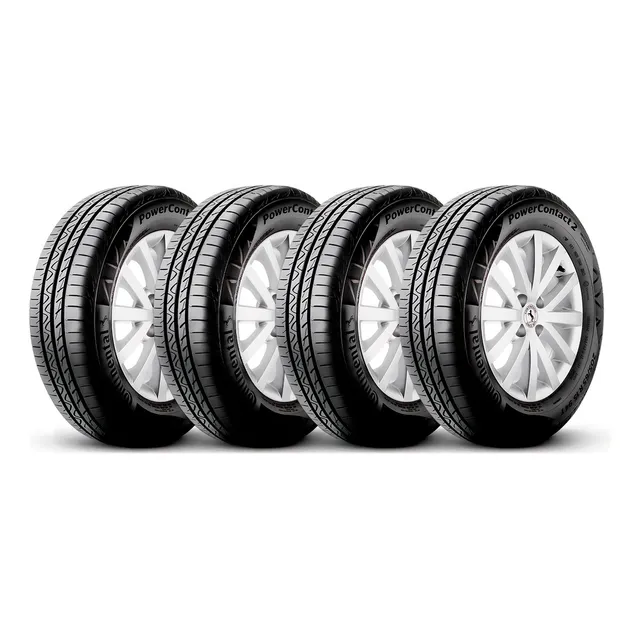 Kit 4 Pneus 175/65r14 Continental Powercontact 2 82t Aro 14