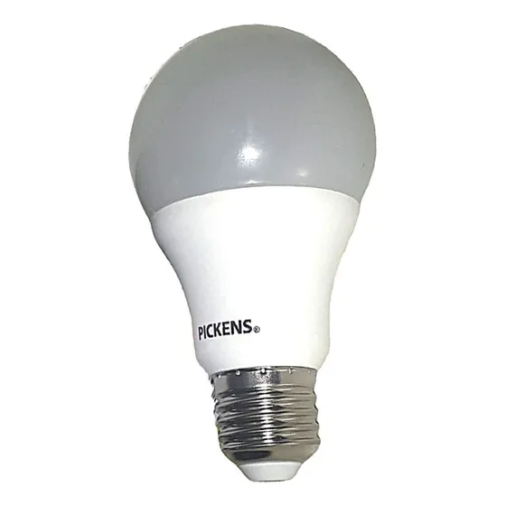 Bombillo Led Pickens 9w= 90 Luz Blanca 