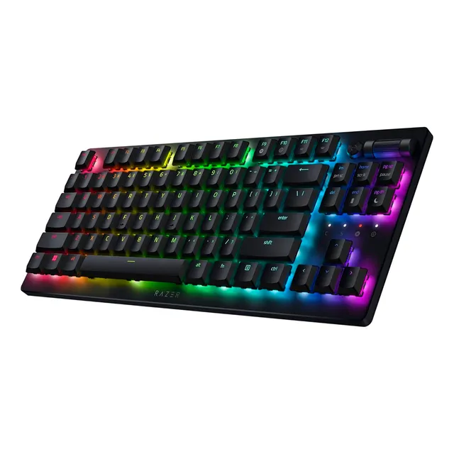 Teclado Gamer Razer Deathstalker V2 Pro Tkl Inalámbrico Negro Inglés (Reacondicionado)