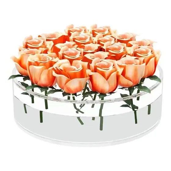 Centro De Mesa Floral Para Mesa De Comedor Jarrones Modernos