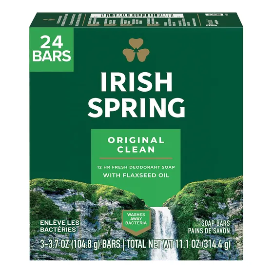 Jabón En Barra Irish Spring Original Clean Para Hombre, 109