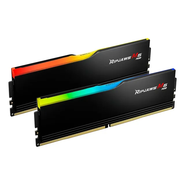 G.skill Ripjaws M5 Rgb Black, 32gb (16x2) Ddr5 6000 Mhz Cl36