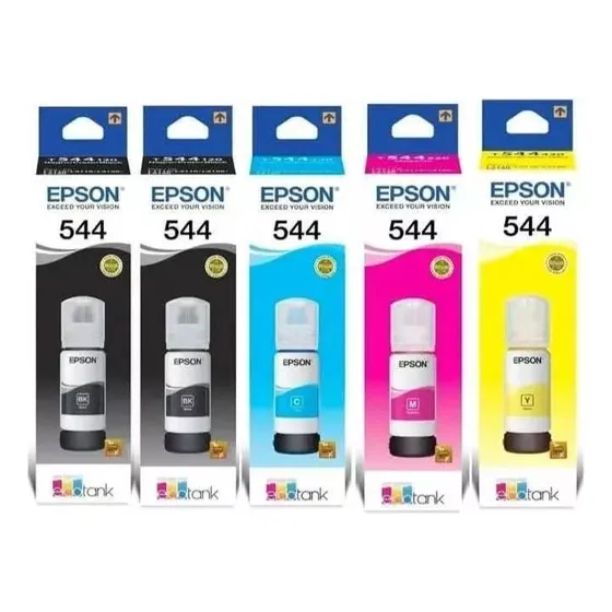 Kit X 4 Tinta Epson 544 Original L3110 L3210 L3150 L3250