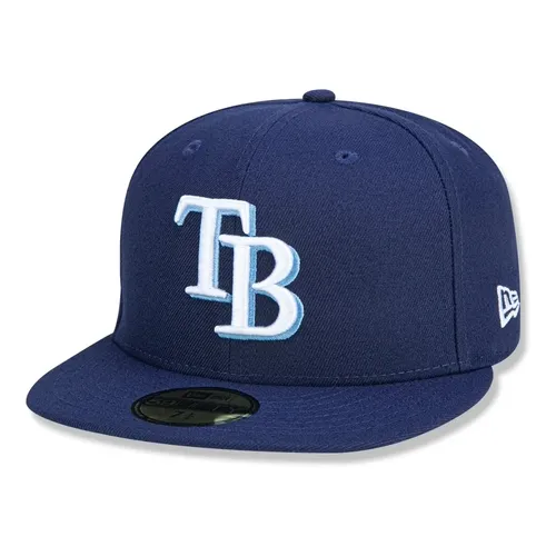 Boné New Era Aba Reta Fechado Cleveland Indians Game Marinho Cor