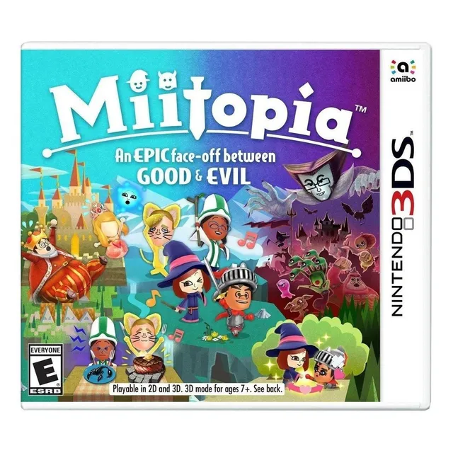 Miitopia An Epic Face Off Between Good And Evil Para 3ds 