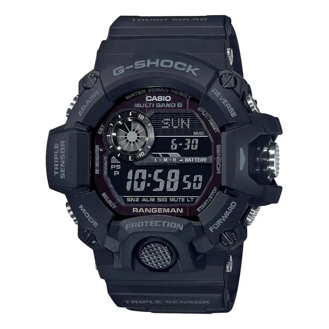 Reloj Casio G-shock Master Of G Rangeman Negro Gw9400-1b Para Hombre