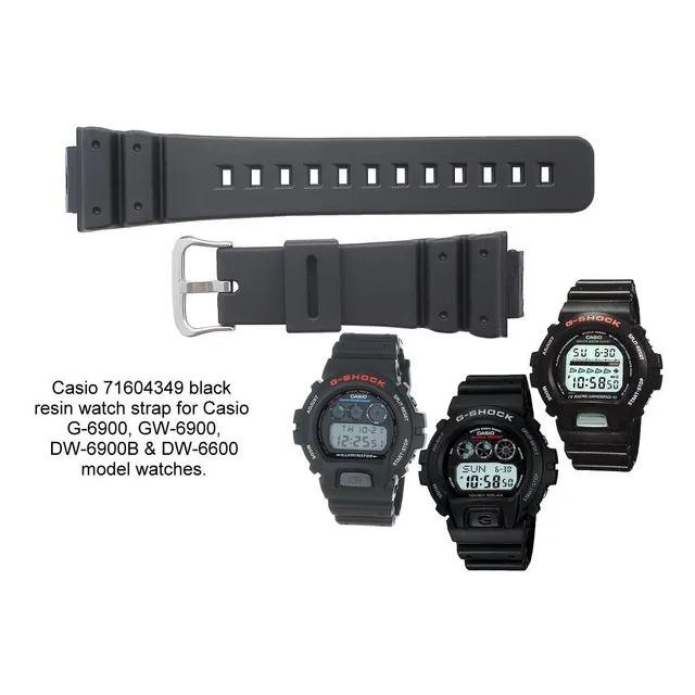 Correa Casio Reemplazo Gshock Modelo Dw-6600 / Dw-6900 Nueva